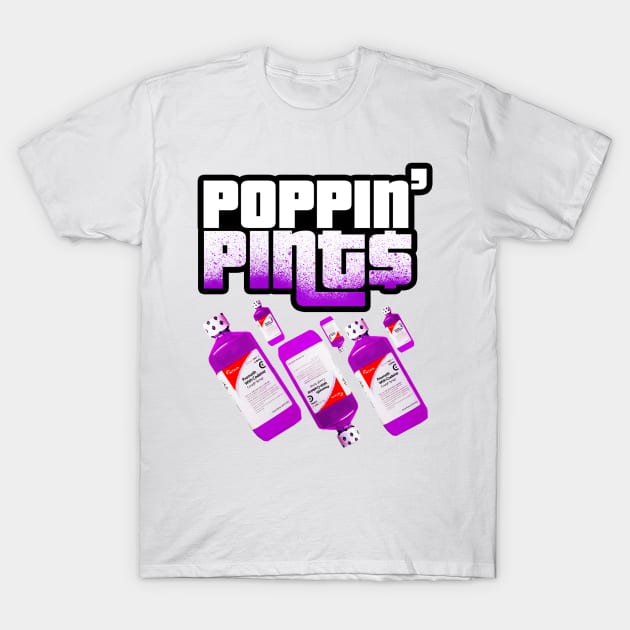 Pint Popper T-Shirt by VisualTrashN'Treasure